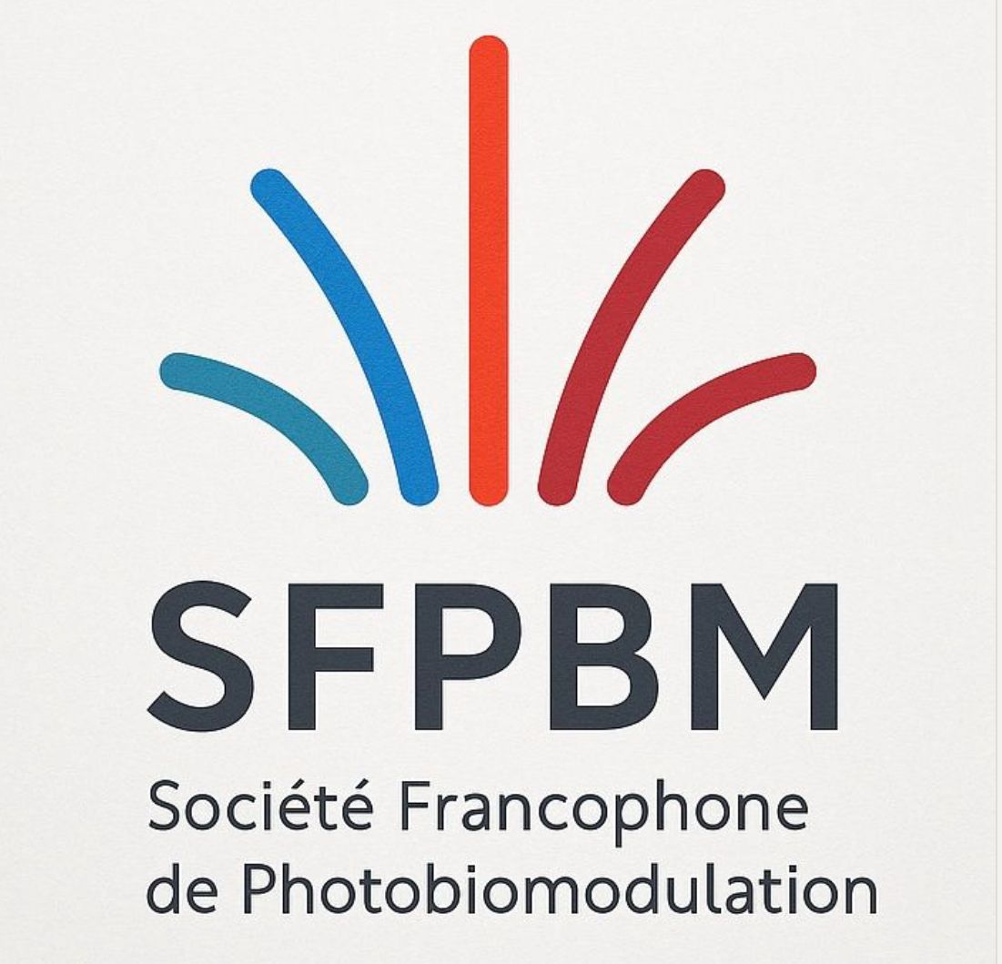 Logo SFPBM — Société Francophone de Photobiomodulation